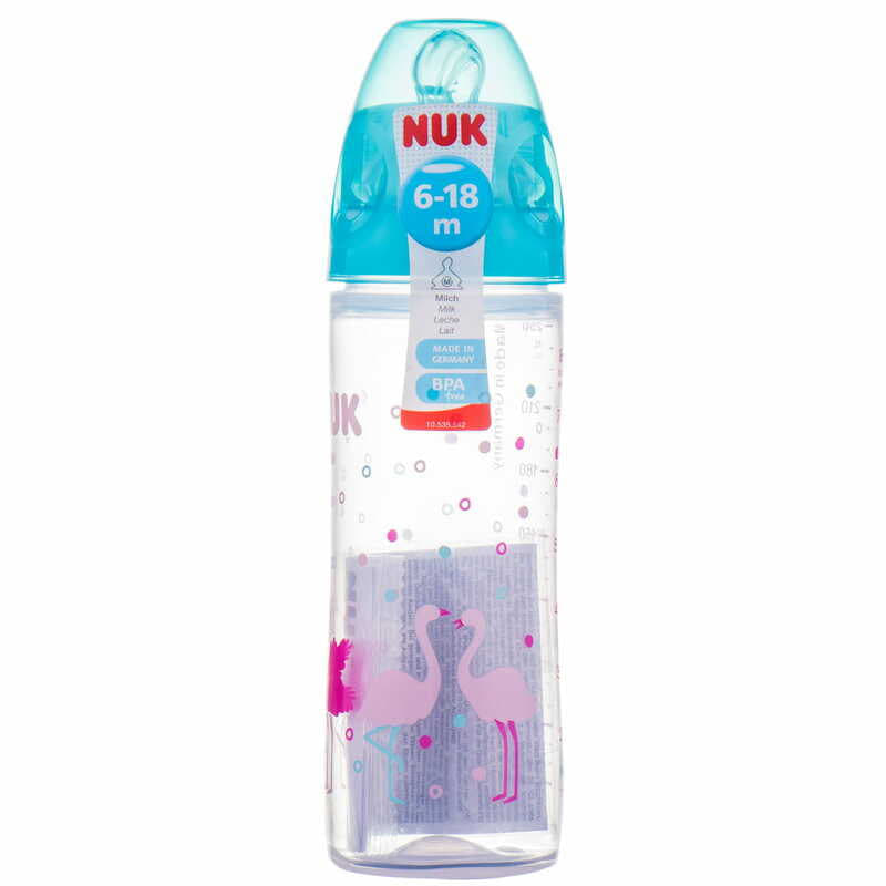 *Бутылочка Nuk Classic 10225141 c силик соской 250 мл (розовая) *Бутылочка Nuk Classic 10225141 c силик соской 250 мл (розовая)
