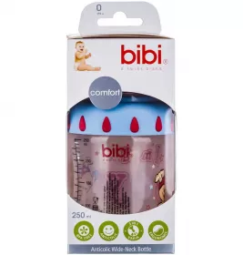 *Пляшечка Bibi 110179 з широкою шийкою 