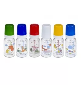 Пляшечка Canpol 42/202 з малюнком скло 120 мл