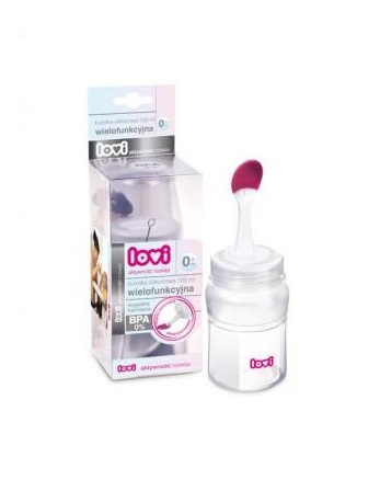 *Пляшечка Lovi 10/832 силіконова 120 мл