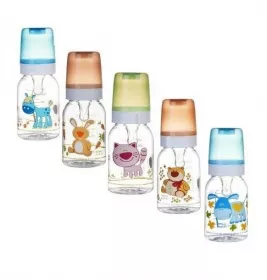 *Бутылочка Canpol 11/851 BPA FREE с рис.Веселые зверьки 120 мл
