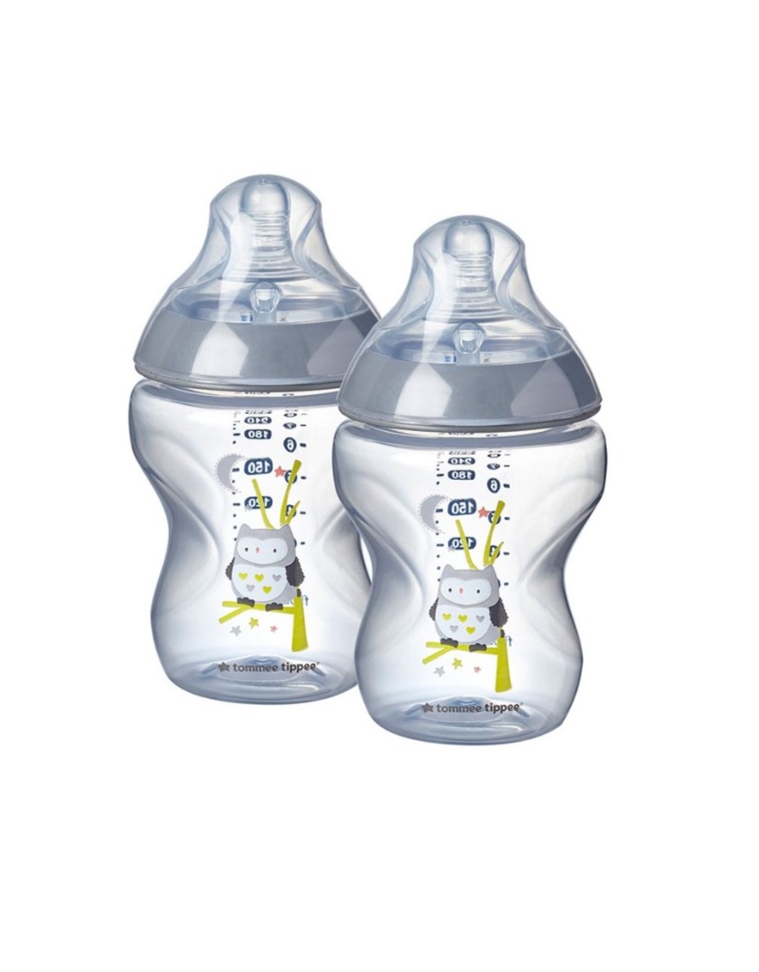 Пляшечка Tommee Tippee 42252171 для годування з малюнком 2 шт 260 мл