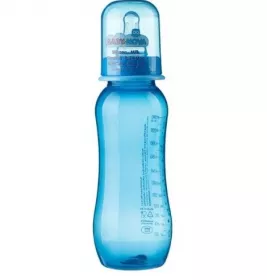 *Бутылочка Baby-nova 42105 Одноцветн пластмасовая 250 мл