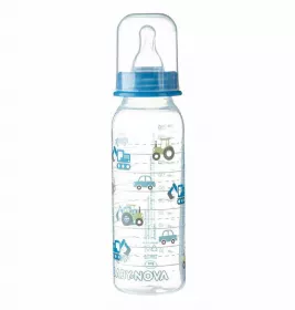 *Бутылочка Baby-nova 47000 Декор пластмасовая 250 мл