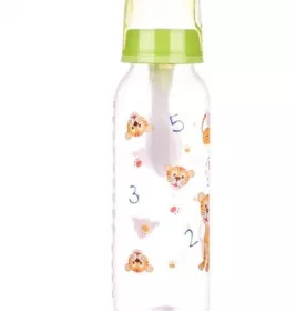 *Пляшечка Lindo для каш мʼяка з ложечкою щіткою 250 мл