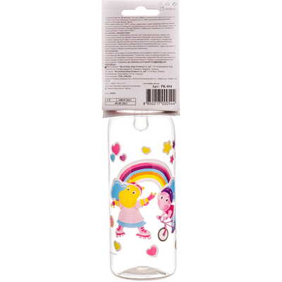 *Бутылочка Lindo с силиконовой соской 250 мл