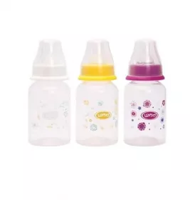 *Пляшечка Lindo із силіконовою соскою 125 мл