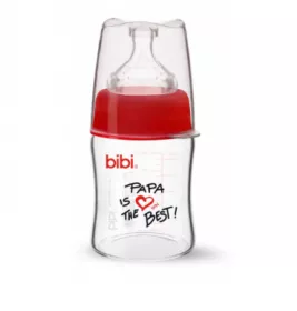 *Пляшечка Bibi 110085 широка шийка соска 3 в 1 