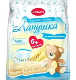 Печиво дитяче розчинне Лапушка 180г