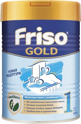 Суміш Friso Gold 1 LockNutri молочна від 0 до 6 міс. 400г