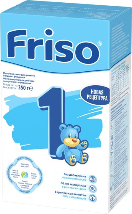 Суміш Friso 1 LockNutri суха мол.від 0 до 6 міс.350г
