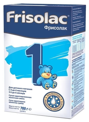 Суміш Friso 1 LockNutri суха мол.від 0 до 6 міс.700г