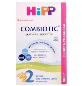 Смесь HiPP Combiotiс 2 сухая молочная 900г