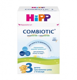 Смесь HiPP Combiotiс 3 сухая молочная 500г