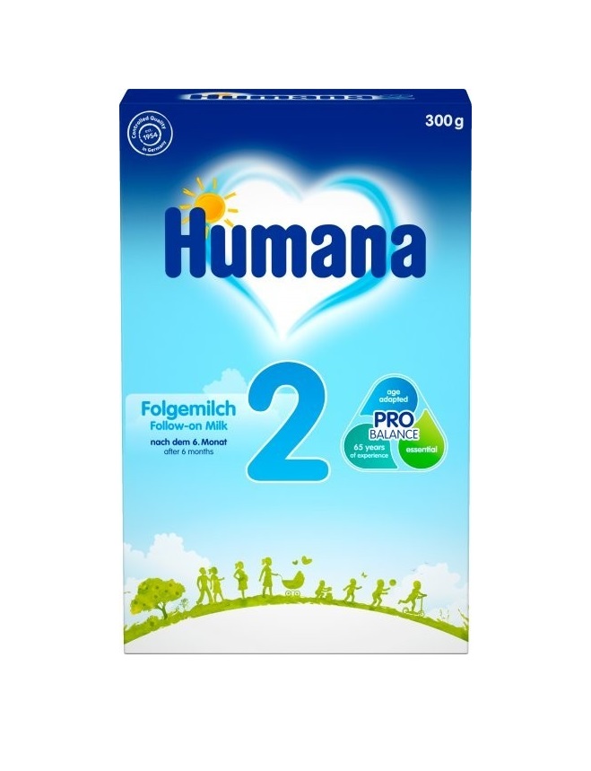 *Суміш Humana-2 з пребіотиками (ГОС) LC PUFA и нуклеотидами молочна 300 г