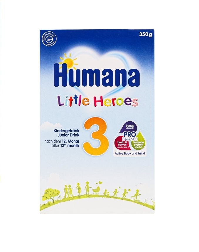 *Смесь Humana-3 сухая молочная Маленькие герои 350г *Смесь Humana-3 сухая молочная Маленькие герои 350г