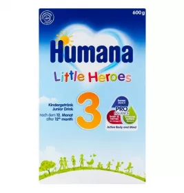 *Смесь Humana-3 сухая молочная Маленькие герои 600г