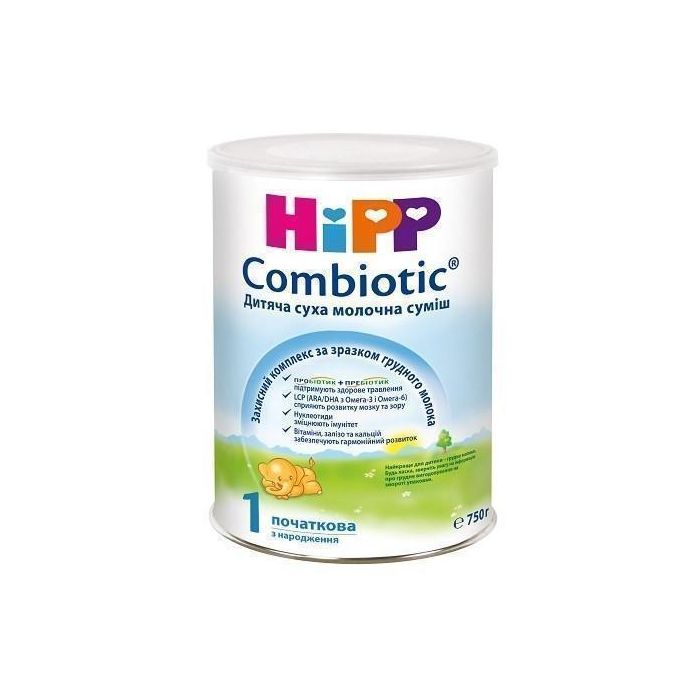 *Смесь HIPP 2450 Combiotic-1 сухая молочная начальная 750 г *Смесь HIPP 2450 Combiotic-1 сухая молочная начальная 750 г
