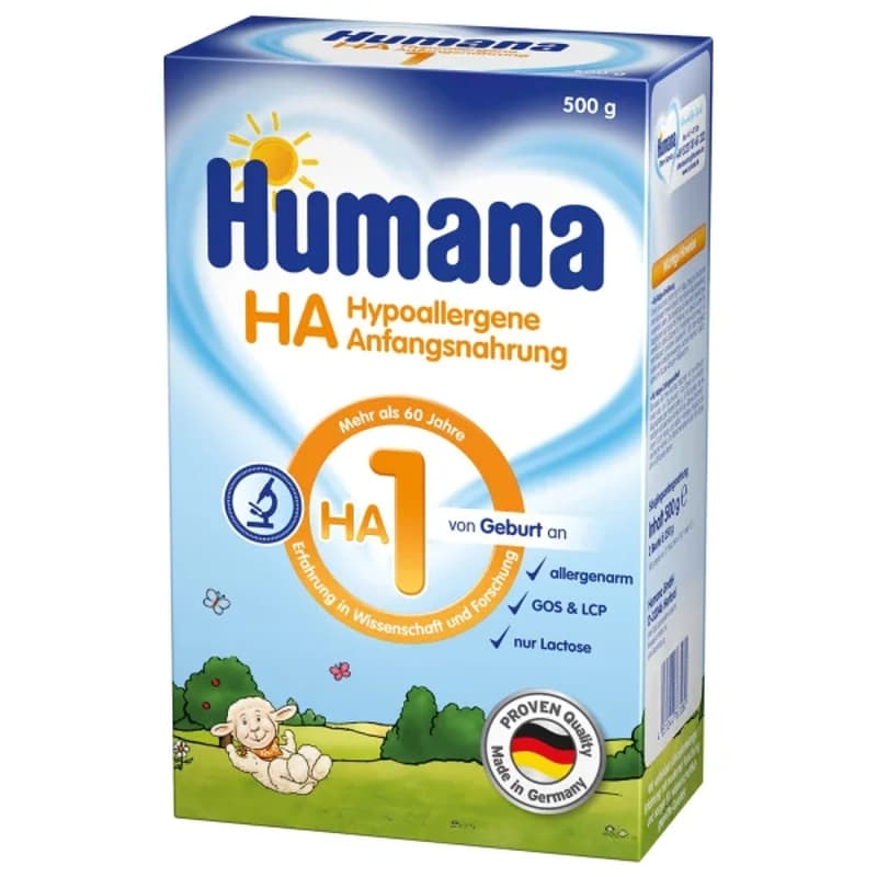 *Смесь Humana НА 1 с LC-PUFA молочная 500 г *Смесь Humana НА 1 с LC-PUFA молочная 500 г