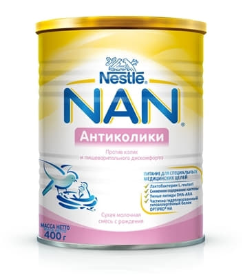 *Смесь НАН Антиколики 400 г *Смесь НАН Антиколики 400 г