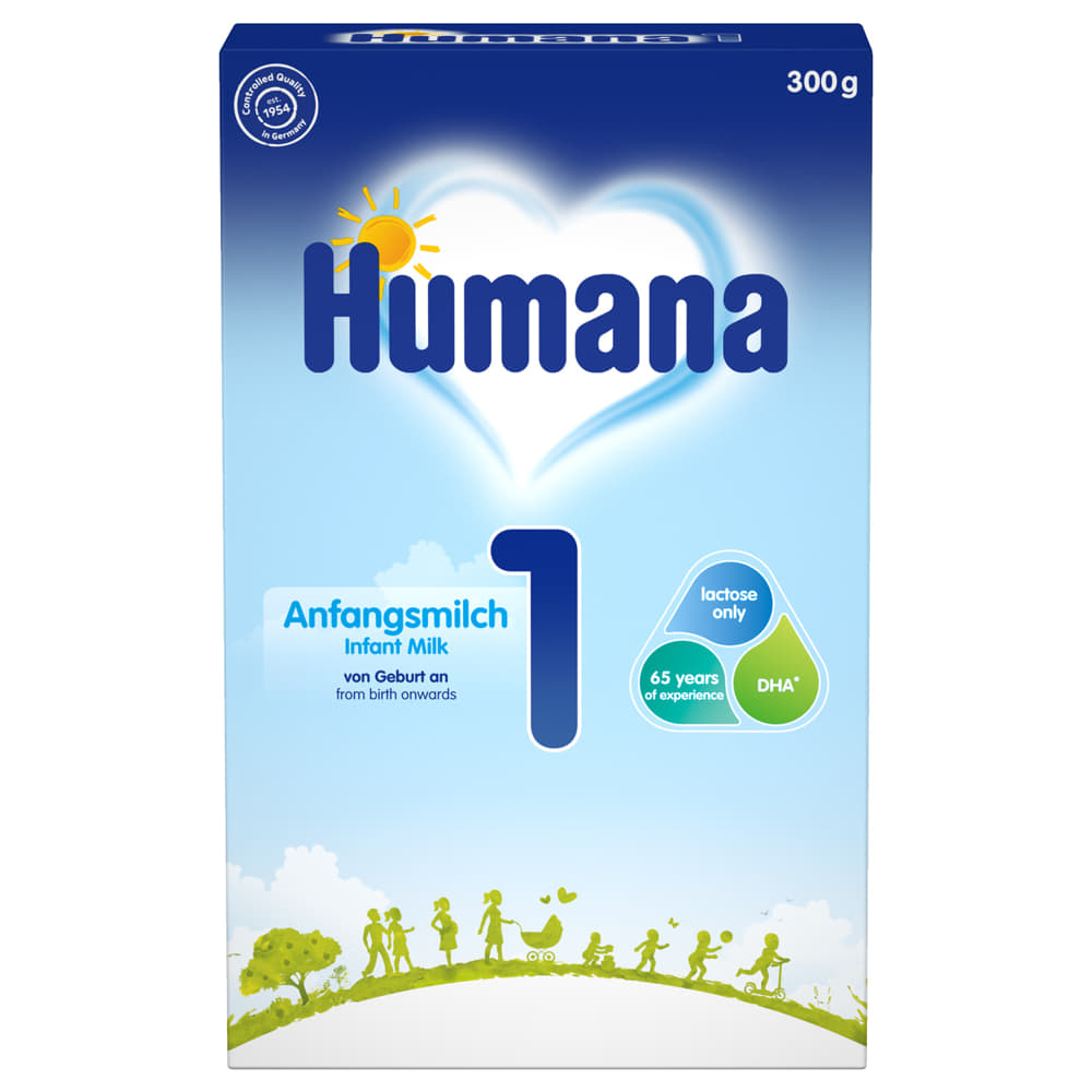 *Смесь Humana-1 с пребиотиками молочная 300 г *Смесь Humana-1 с пребиотиками молочная 300 г