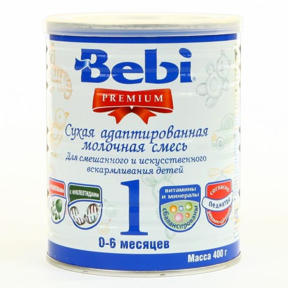 *Суміш Бебі Преміум-1 мол.від 0-6міс 400г