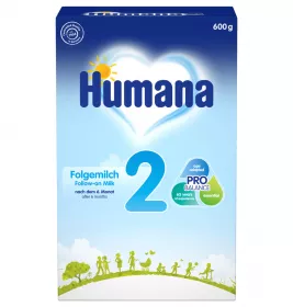 Суміш Humana-2 з пребіотиками молочна 600 г