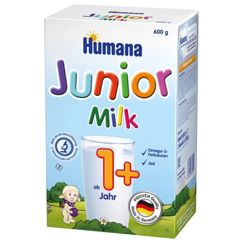 *Смесь Humana джуниор молочная 600 г *Смесь Humana джуниор молочная 600 г