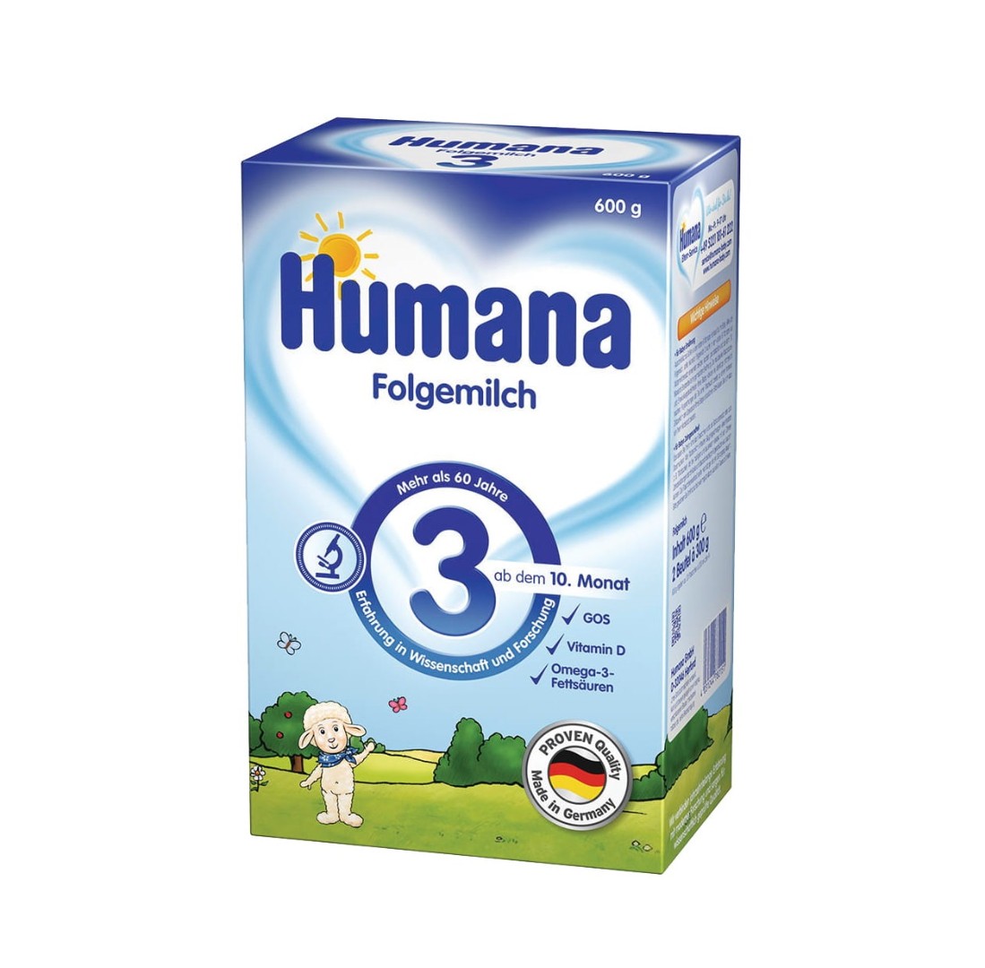 *Смесь Humana-3 сухая молочная 600 г *Смесь Humana-3 сухая молочная 600 г