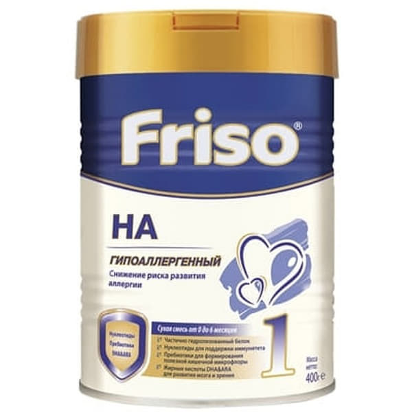 Суміш Friso Фрісолак 1 ГА гіпоалергенна 400 г
