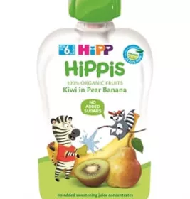 *Пюре HiPP 8527_02 Фруктовое Груша-Банан-Киви с 6 мес 100 г
