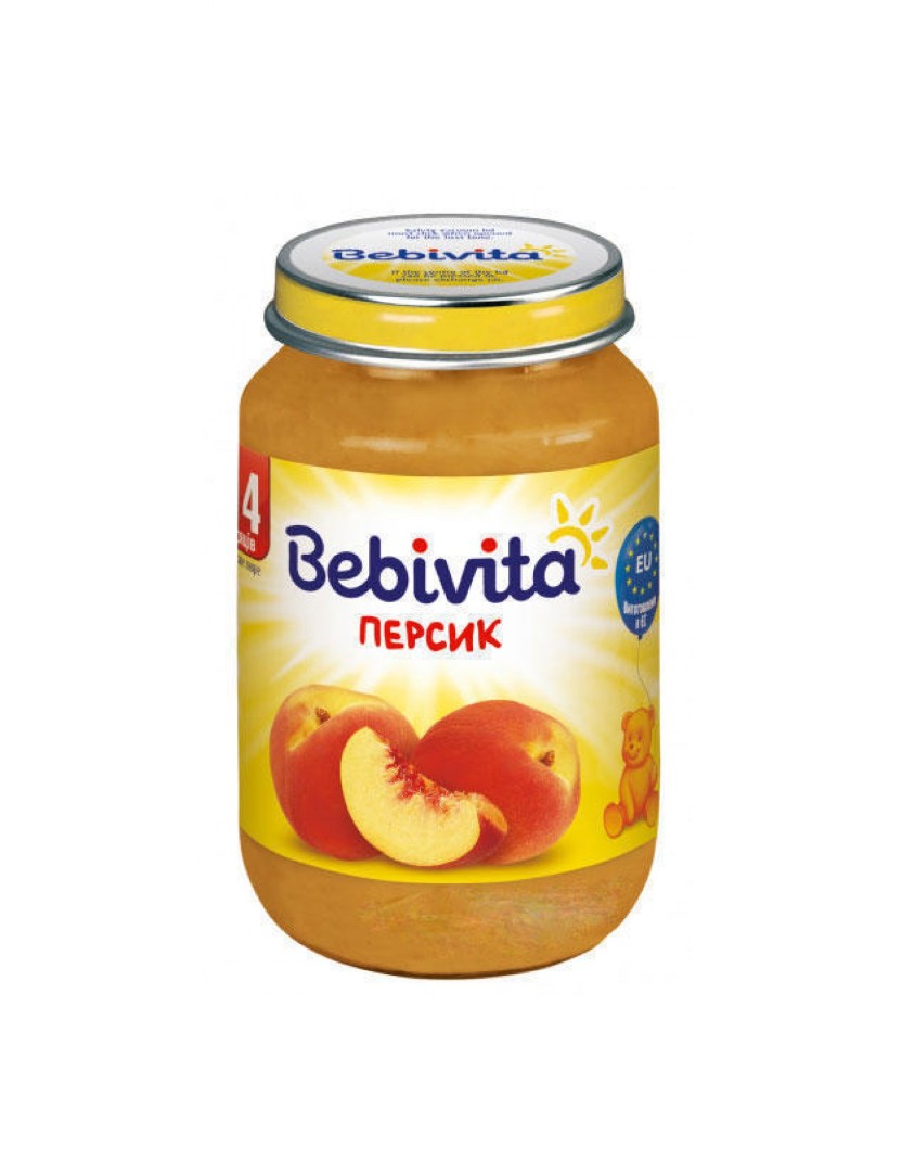 *Пюре Bebivita 1691 Персик 190 г *Пюре Bebivita 1691 Персик 190 г