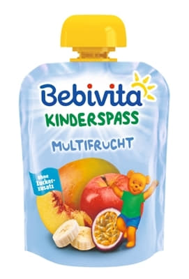 *Пюре Bebivita 1403 Мультифрукт 90г (пауч)