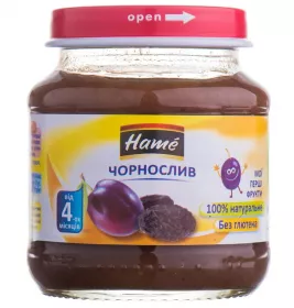 Пюре Hame чорнослив з 5 міс, 125 г