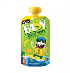 *Пюре Hame EasyFruit Яблоко с бананом и манго с 5 мес, 110 г