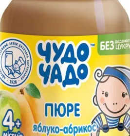 *Пюре Чудо-чадо з яблук і абрикосів 170г