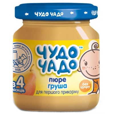 *Пюре Чудо-чадо из груш без сахара 90 г *Пюре Чудо-чадо из груш без сахара 90 г