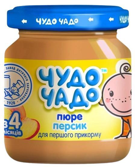 Пюре Чудо-чадо з персиків з цукром 90 г