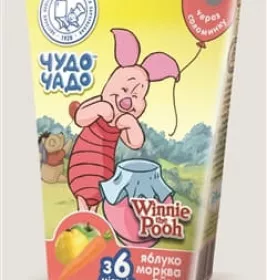 Пюре Чудо-чадо з яблук, моркви і айви з вітаміном С TWA 135 г