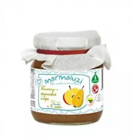 *Пюре Marmaluzi яблоко-груша стекло 125 г