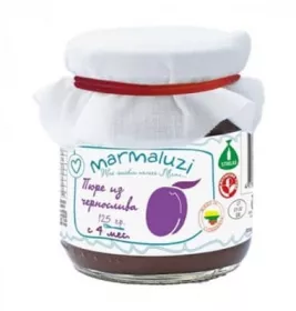 *Пюре Marmaluzi сушеные сливы стекло 125 г