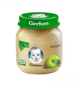 *Пюре Gerber Яблоко 130 г