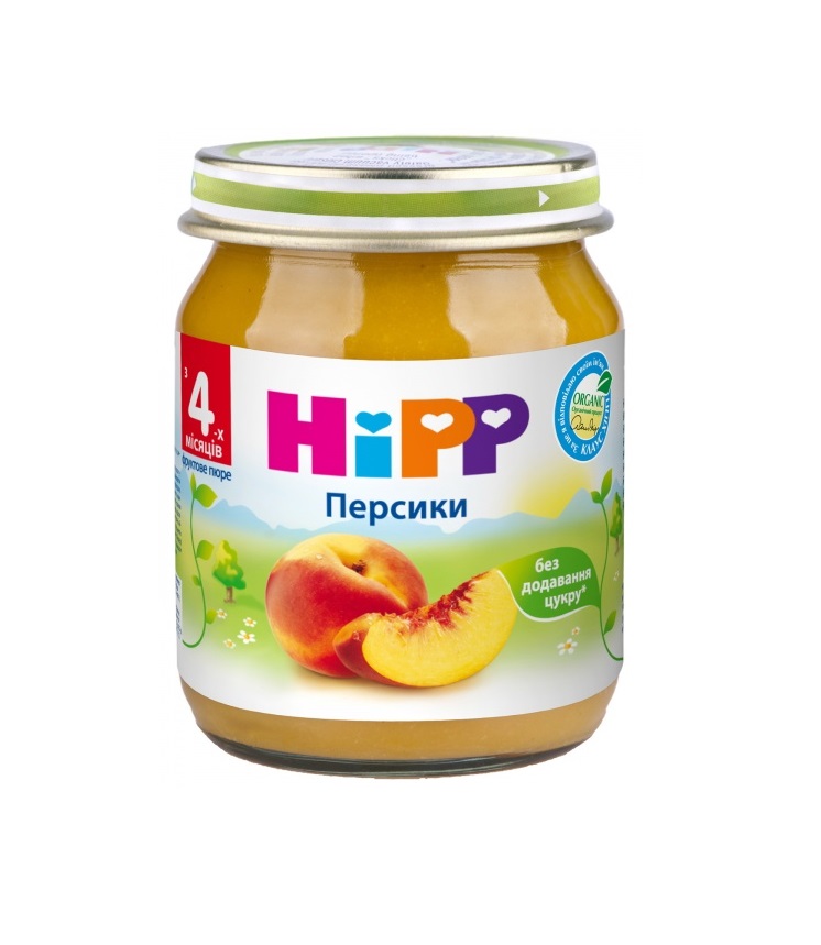 Пюре HiPP 4202 фруктове Персики 125 г
