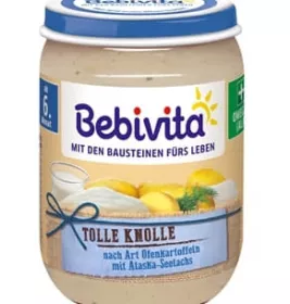 *Пюре Bebivita 15001 Запеченный картофель с морской рыбой 190г