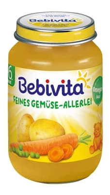 *Пюре Bebivita 1011 Овощное ассорти 190 г *Пюре Bebivita 1011 Овощное ассорти 190 г