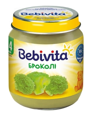 *Пюре Bebivita 1702 Брокколи 125 г *Пюре Bebivita 1702 Брокколи 125 г