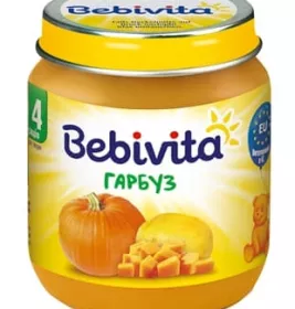 *Пюре Bebivita 1830 Гарбуз 125 г