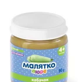 *Пюре Малятко Кабачок 90г
