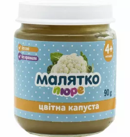 Пюре Малятко Цвітна капуста 90г
