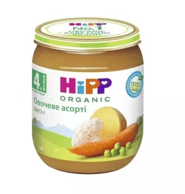 Пюре HiPP 4013 Овочеве асорті 125 г
